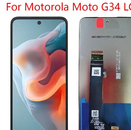 تاچ و ال سی دی Moto G34 No Frame service Black